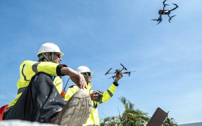 Cómo detectar problemas en obra con drones y termografía